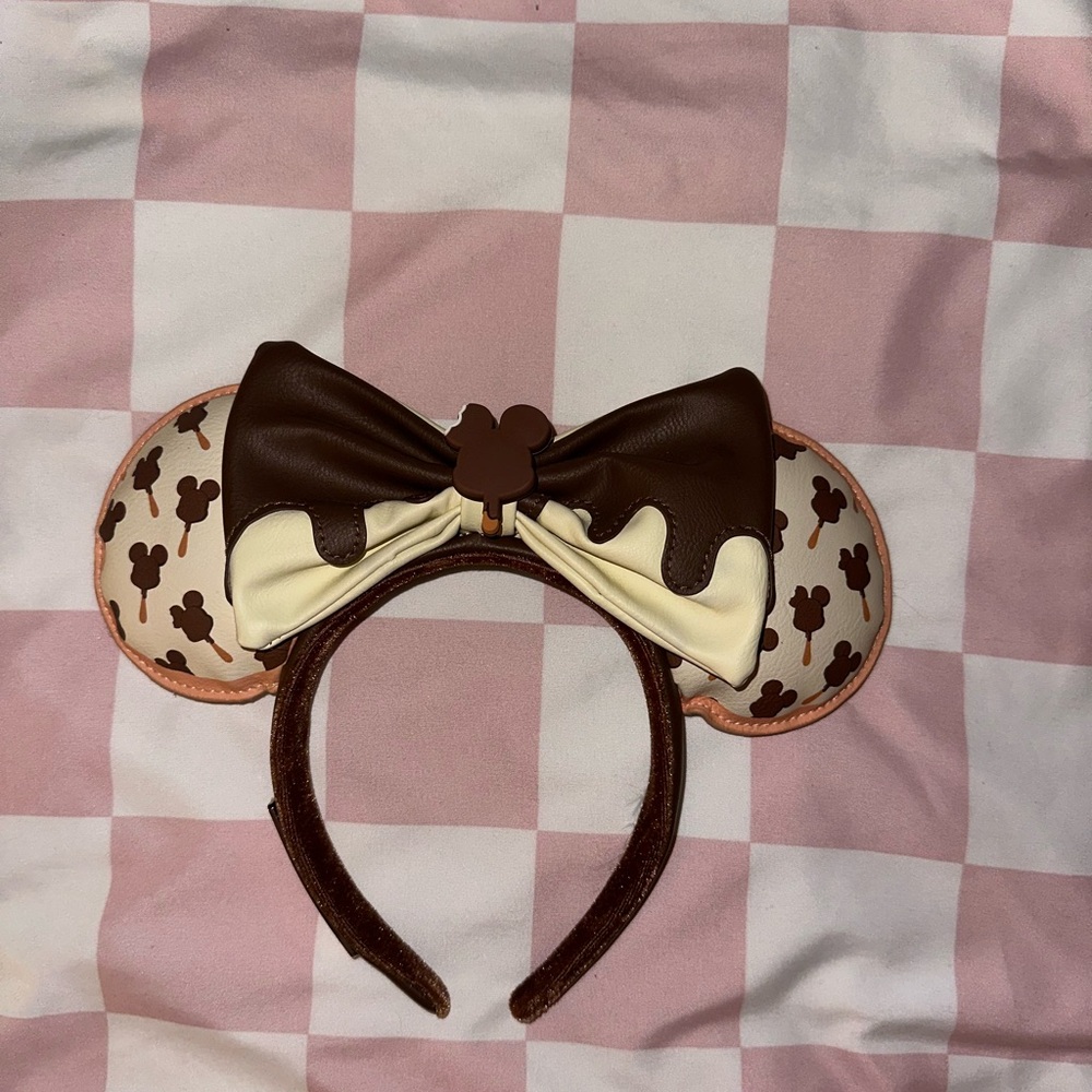 Loungefly Brown and Cream Disney Headband - Picture 2 of 4